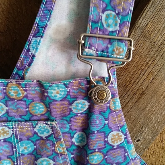 L.L.Bean vintage short overalls Girl medium (10-12) - Picture 3 of 7